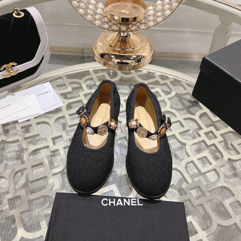 Ch*el flat shoes
